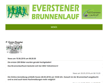 Tablet Screenshot of brunnenlauf.de